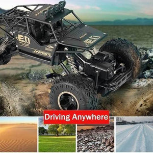 4 Wheel Drive Rock Crawler Dual Motors Remote Control Truck With Strong Climb Ability