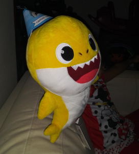Plush Baby Shark Singing Toy