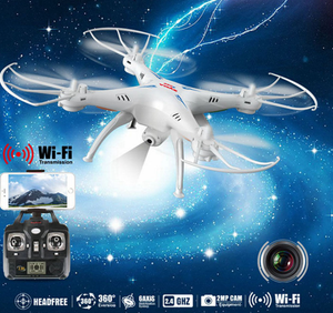 1 Drone WIFI FPV RC Quadcopter 2.4G 6-Axis Helicopter UFO HD 2MP Camera