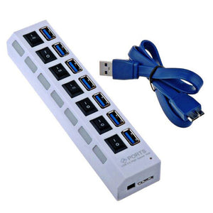 4 & 7 Ports USB 3.0 Hub