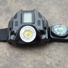 Rechargeable Flashlight Tactical Watch