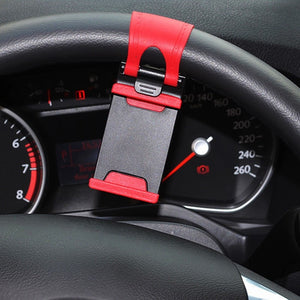 YeeSite Universal Car Steering Wheel Clip Mount Holder/