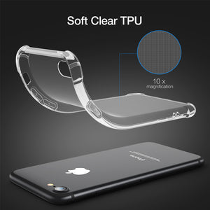 KISSCASE Clear Shockproof Case For iPhone/