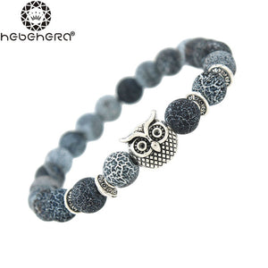 Owl Buddha Beads Bracelet