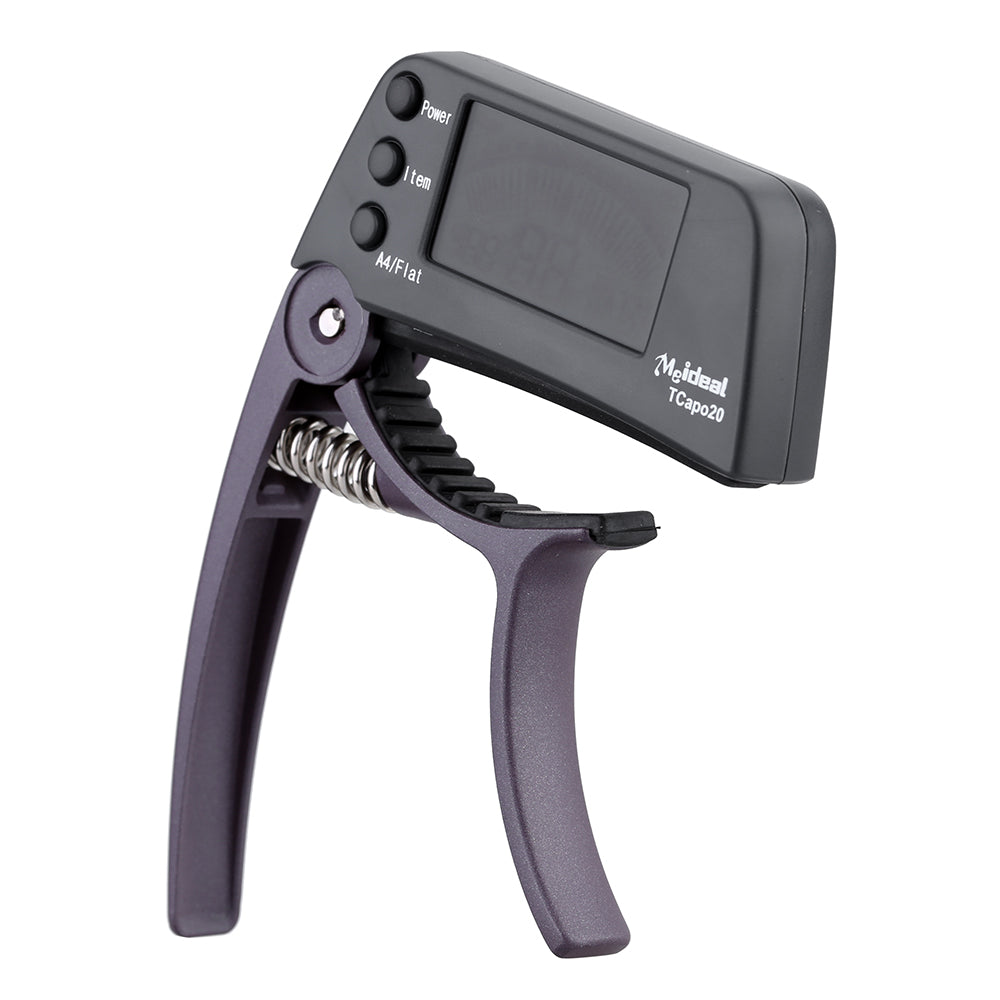 Guitar Capo With Built-in Tuner