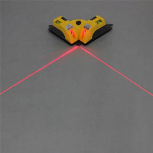 Right Angle Laser Level Line Projection