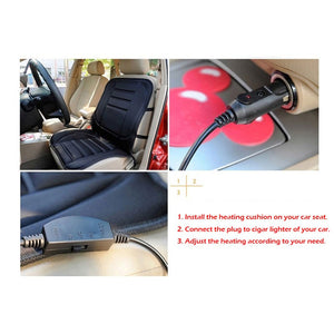 AWESOME 12V WINTER CAR SEAT WARMER