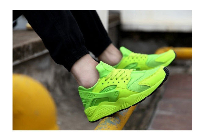 men's sports sneakers basketball shoes men's skateboarding shoes casual sneakers running shoes Green