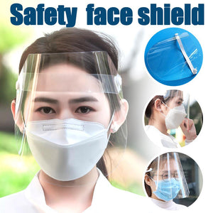 Safety Clear Grinding Face Shield Screen Mask Visor Eye Protection Anti-fog Protective Prevent Saliva Splash Mask Dropshipping