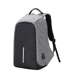 Unisex Backpack Anti Theft With USB Charging Laptop Business and Travel Bag