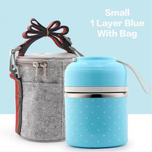 Leak-Proof Stainless Steel Thermal Lunch Boxes