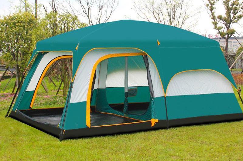 Camel Ultralarge double layer waterproof camping tent