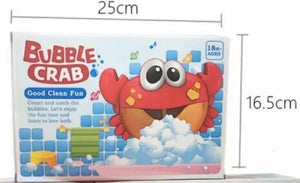New Arrival Bubble Crabs Baby Bath Toy Funny Bath Bubble Maker Pool Swimming Bathtub Soap Machine Toys for Children Kids