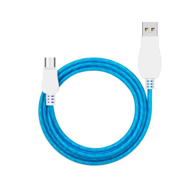 USB Cable Micro USB Cable Flowing LED Glow Charging Data Sync Mobile Phone Cables For Android Samsung Huawei Xiaomi